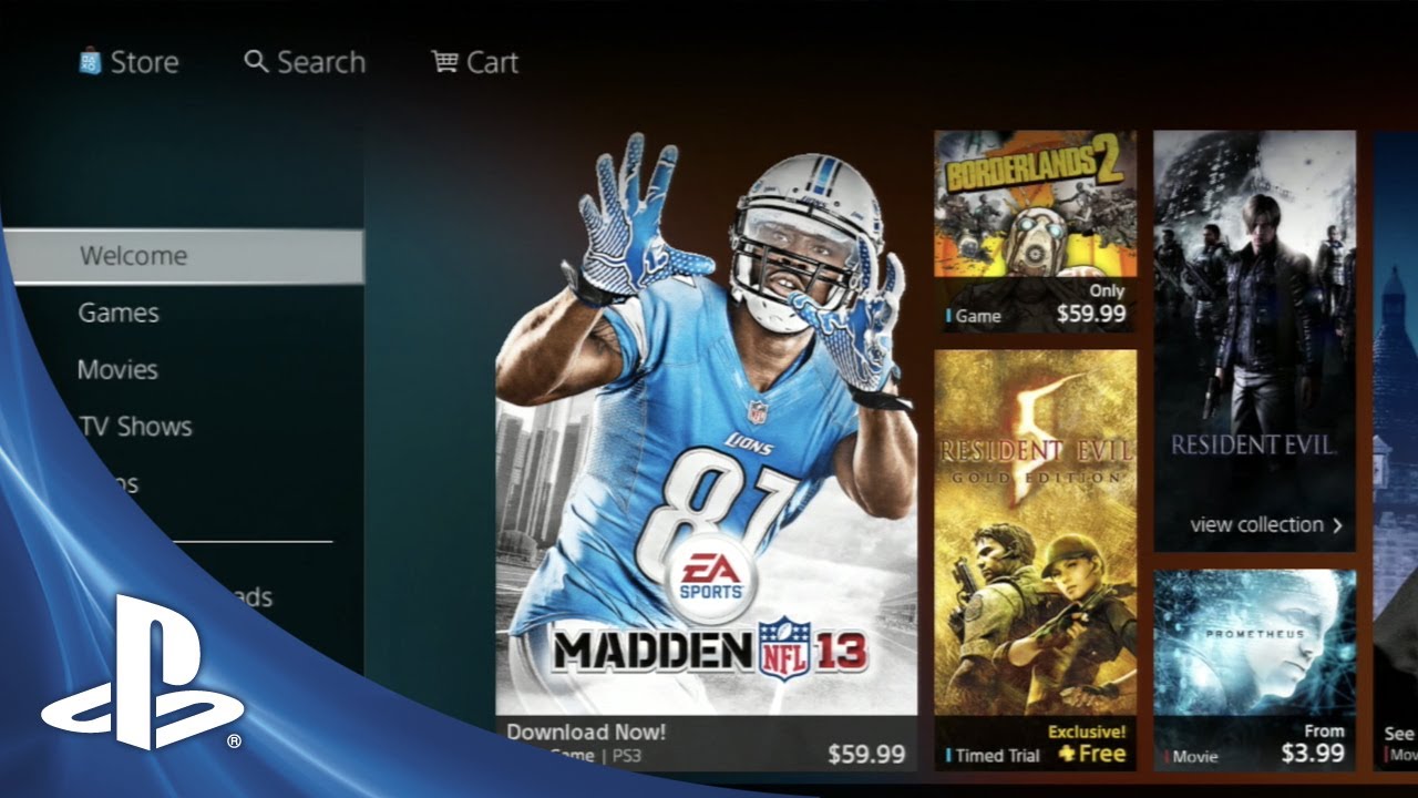 Take a Look Inside the New PlayStation Store