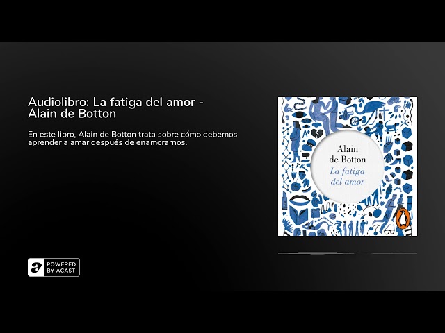 Vídeo relacionado con La fatiga del amor
