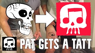 Pat Gets a Tatt (of Old JT Logo) Vlog 001