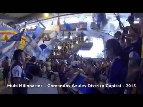 "Previa CADC" Barra: Comandos Azules • Club: Millonarios • País: Colombia