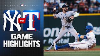 Yankees vs. Rangers Game Highlights (4/29/26) | MLB Highlights