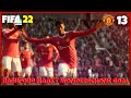 Rashford maakt een wonderschoon doelpunt! | FIFA 22 Manchester United Career Mode #13