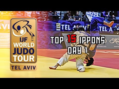 Top 15 ippons in day 1 of Judo Grand Prix Tel Aviv 2020