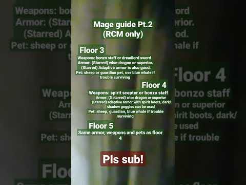 RCM mage guide Pt.2 #hypixel #skyblock #minecraft #guide #hypixelskyblock #useful #youtubeshorts