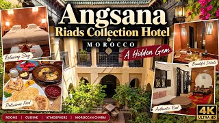 Angsana Riads Collection Marrakech 🇲🇦 | Beautiful Moroccan Riad Hotel Tour 4K