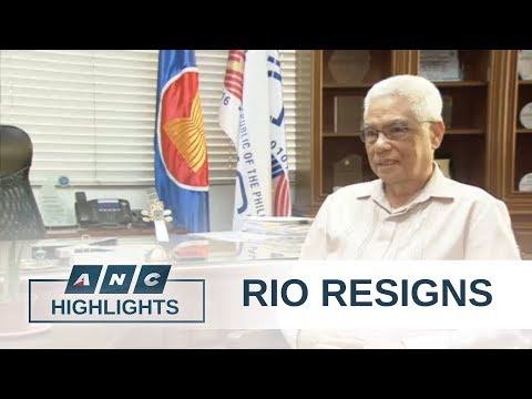 PH Information and Communications Technology Undersecretary Eliseo Rio Jr. resigns | ANC Highlights