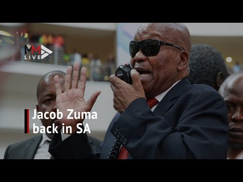 Zuma's back hundreds gather to welcome Jacob Zuma back home