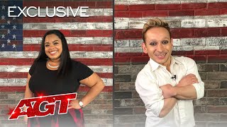 Alan Silva and Shaquira McGrath Reflect On The Judges' Comments - America's Got Talent 2020 thumbnail