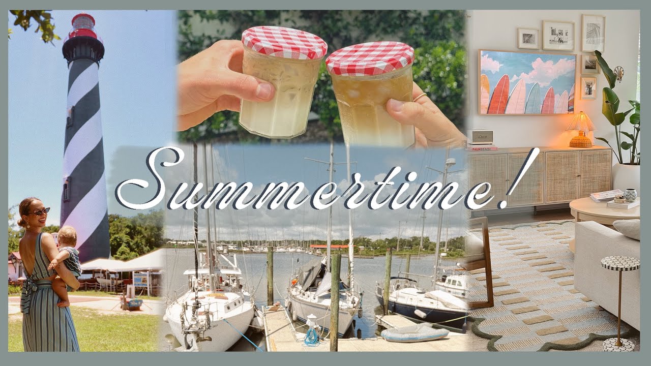 SUMMER DAYS | dinner party, Disney day, & trip to the lighthouse! ⚓️🫐🐚