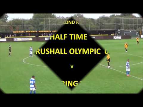 ROFCTV  Rushall Olympic  v  Kettering Town  (FA CUP)