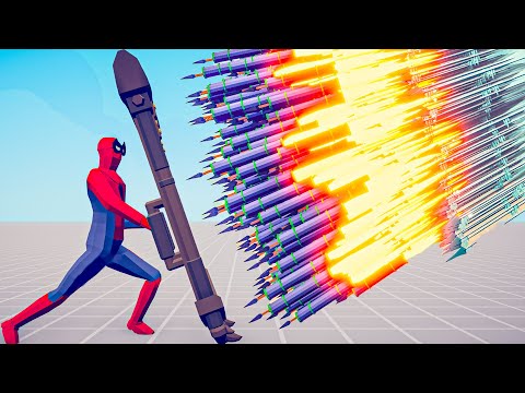 SPIDER-MAN MIRROR SHIELD vs EVERY GOD - Totally Accurate Battle Simulator TABS