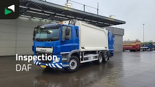 DAF CF 290 6X2 NL-Truck APK Geesink GPM III V 20H25 Steering axle Au cami&oacute;n de basura | Imagen 4 - Autoline