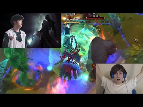 BUNNYFUFUU ZOOMED IN THRESH PLAY | HUNI LUCIAN TOP IN LCK - LoL Funny Stream Moments #151