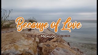 Because of Love - Menudo (KARAOKE VERSION)
