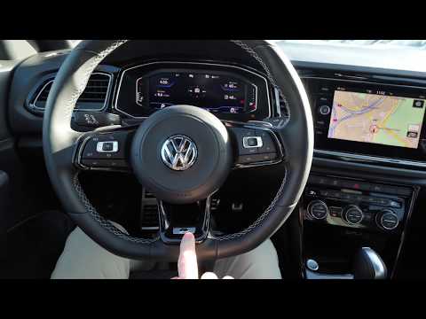 New VW T-Roc 2020 Active Digital Info Display Cockpit & Multimedia System Review