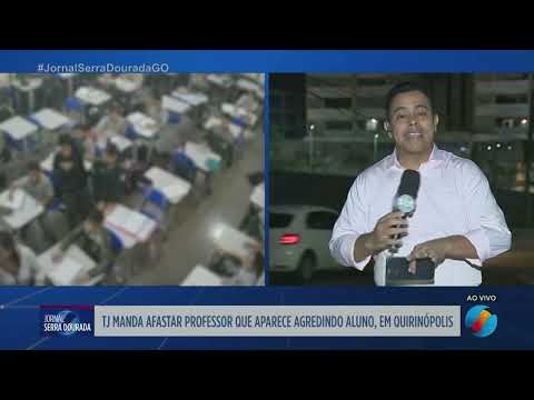 TJ afasta professor flagrado agredindo aluno em Quirinópolis