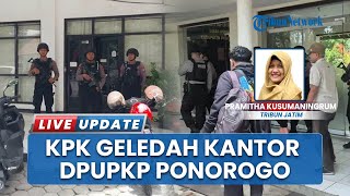 Penggeledahan Berlanjut, Kini KPK Obok-Obok Kantor DPUPKP Ponorogo, Bidik Proyek Monumen Reog?