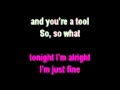 P!nk - So What Karaoke 