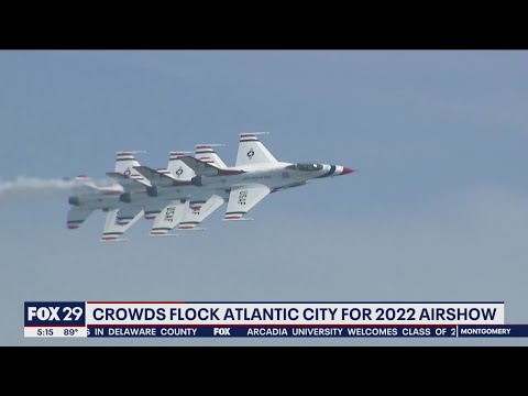 'America on display': Thousands turn out for 2022 Atlantic City Airshow