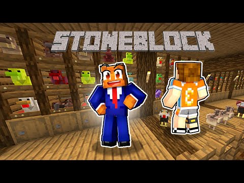 UNLIMITED Chickens Glitch! Stoneblock 3 (Minecraft)