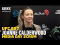 UFC 257: Joanne Calderwood Feels Like 'The Lucky One Who Gets To Punch' Jessica Eye - MMA Fighting