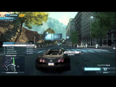 comment trouver la bugatti veyron dans most wanted