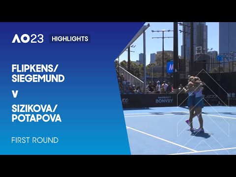 Flipkens/Siegemund v Sizikova/Potapova Highlights | Australian Open 2023 First Round