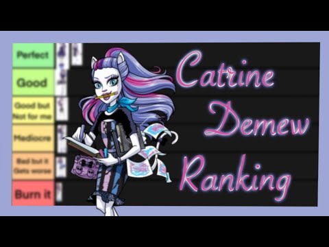 Ranking Every Catrine Demew Doll!