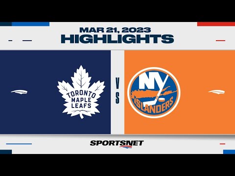 NHL Highlights | Maple Leafs vs. Islanders - March 21, 2023