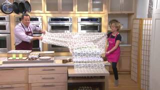 Temp-tations Old World 70x24 Oven Liner Roll with David Venable