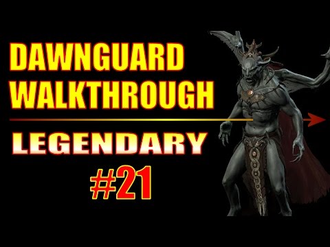 Skyrim Dawnguard Walkthrough Legendary Difficulty - Part 21, New Business Gear
