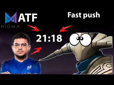 NEW CARRY NIGMA - ATF SHOWS PERFECT GAME. ATF vs CeMaTheSlayeR Malr1ne. Sven Dota 2 Gameplay