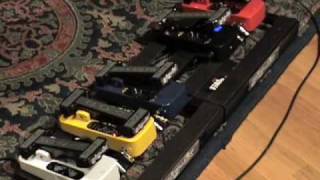Video thumbnail for Gig FX guitar effects pedal demo VOD Kilowah Chopper Pro Chop Megawah all of them PART 2 of 2 by gearmanndude