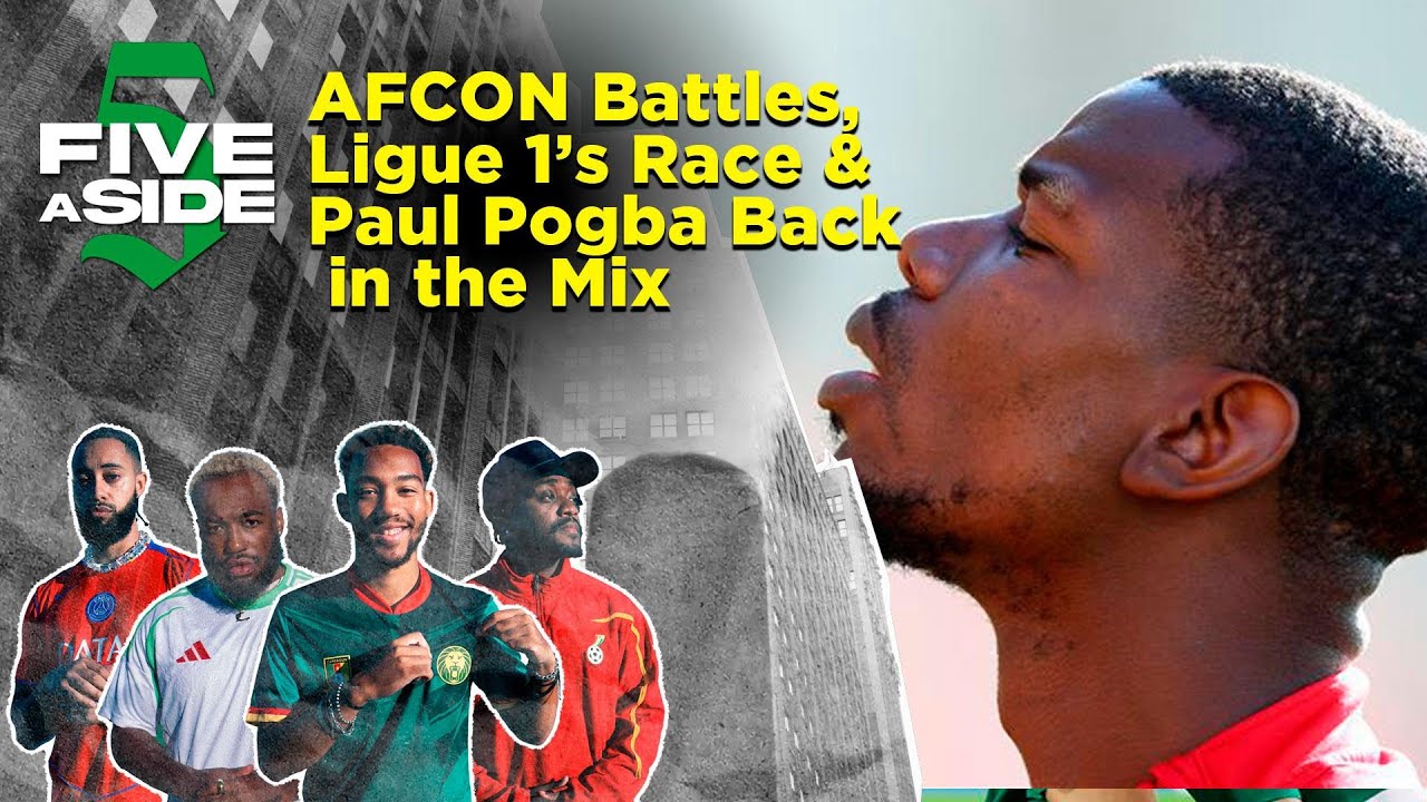 5ASIDE: AFCON Battles, Ligue 1’s Race & Paul Pogba Back in the Mix | beIN SPORTS USA
