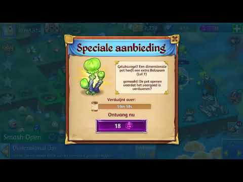 Merge dragons creating a prehistoric mushroom (level 10 mushroom)