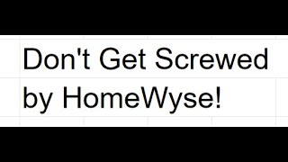 Why I don't use homewyse to estimate my projects