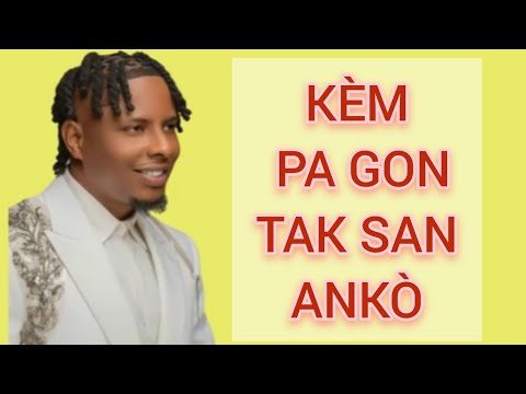 Baky/Kèm pa gon tak san ankò(video lyrics).