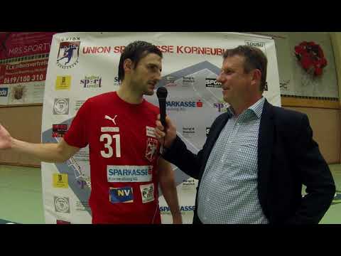 10.11.2018 - Union Korneuburg - Vöslauer HC - Interview Anton Kasagranda