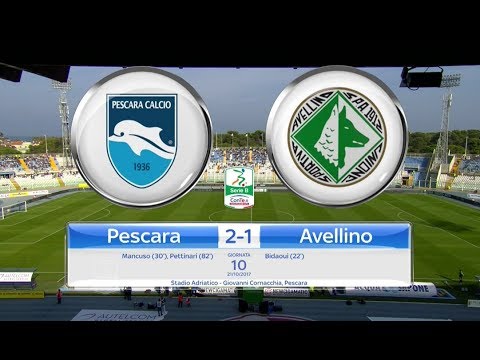 PESCARA - AVELLINO 2-1, gli highlights