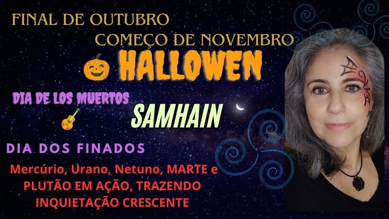 Halloween  e as transmutações com Plutão se despedindo de Capricórnio | Astrologia em Foco