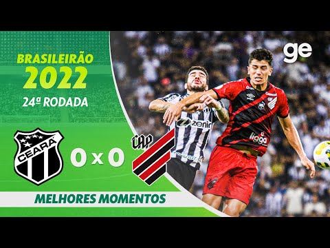 Gols e lances de Ceará x Athletico Paranaense