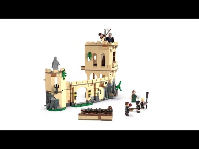 Vídeo relacionado con LEGO Harry Potter Castillo de Hogwarts: Clase de Vuelo y Quidditch con 6 Minifiguras Inc. Draco Malfoy y Profesora McGonagall para el Juego de rol, Juguete para Niños y Niñas de 9 Años o Más 76447
