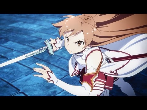 劍術在線]開場白1英語由裡卡圖沃高清無信用。 ([Sword Art Online] Opening 1 English by Rikatwoo HD creditless)