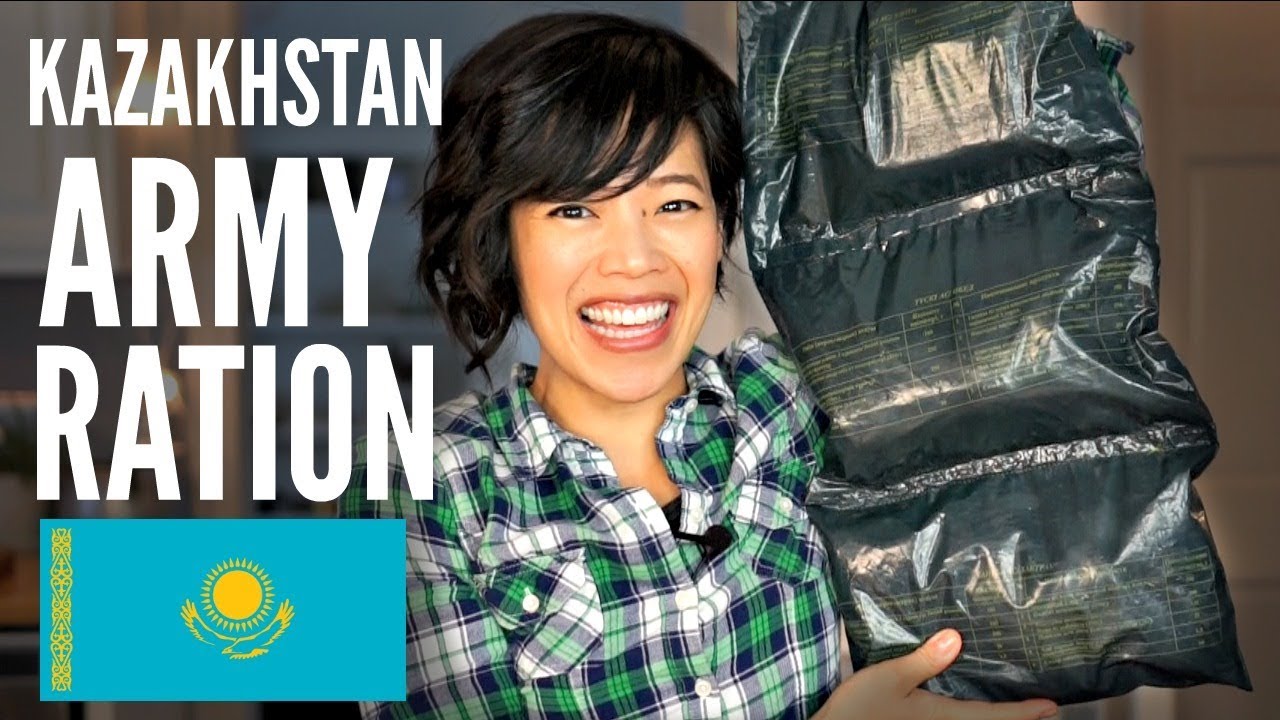 KAZAKHSTAN 24-hour ARMY RATION TASTE TEST | Kazakh MRE