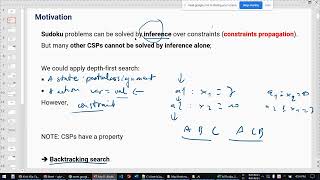 [AI] Week11 P1 Backtracking search