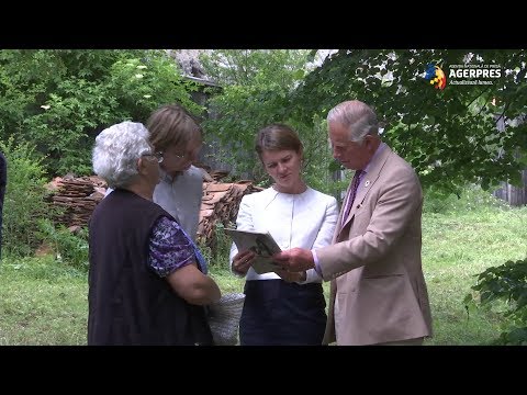 Prinţul Charles a vizitat satul Viscri şi 3 biserici medievale din judeţul Braşov