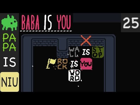 play Baba Is You 25 | level on word is more technical