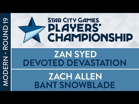 SCGPC: Round 19 - Zan Syed VS Zach Allen