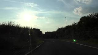 preview picture of video 'Driving On Woodbury Lane, Church Lane & Crookbarrow Road, Norton, Worcestershire, England'