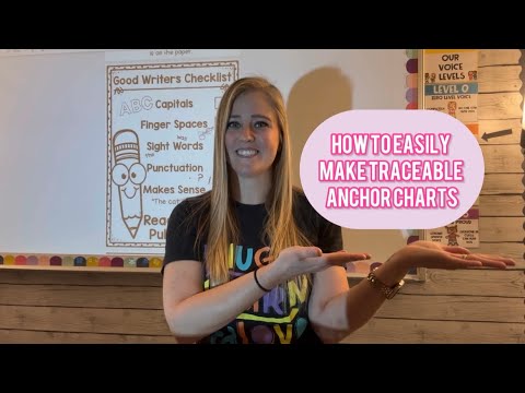 Instant Download Anchor Chart Templates